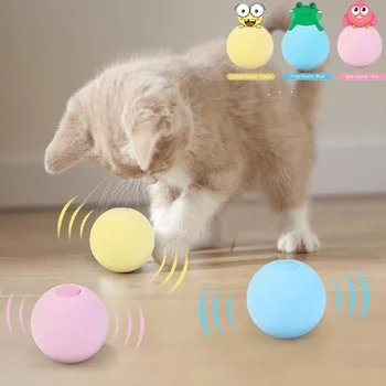 חכם חתול צעצוע אינטראקטיבי הכדור אווה חתול צעצוע מחמד משחק כדור מחמד חריקה אספקת מוצרים הכבידה Dap נשמע חתול צעצוע כדור עבור חיות מחמד