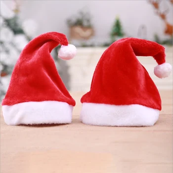 WZCX אופנה Cosplay אדום פונפון יוניסקס פשוטה כובע חג המולד הגאות מזדמן מסיבת לשלב ילד מבוגר מתנה ביני