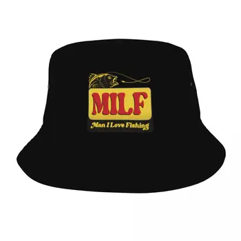 גברים, נשים, דלי כובע Milf אחי, אני אוהב לדוג בקיץ חם הכובעים טיול דיג דיג כובע אירי המדינה כובע מתנות יום הולדת