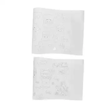 32.8 רגל צביעה גליל נייר לילדים בעלי חיים נושאים דפוסים ידיים על היכולת בעבודת יד ציור גליל נייר