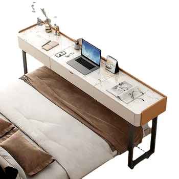 YY מיטת חדר שינה שולחן מחשב שולחן איפור משולב דירה קטנה Tailstock השולחן