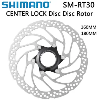 Shimano DEORE SM RT30 בלם דיסק מרכז מנעול דיסק בלם הרוטור אופני הרים בלם דיסק RT30 M6000 בלם דיסק 160 מ 