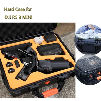 תיק עמיד למים עבור DJI RS3 מיני קשה המזוודה תיבת אחסון נסיעות נייד שקיות DJI RS3 מיני אביזרים