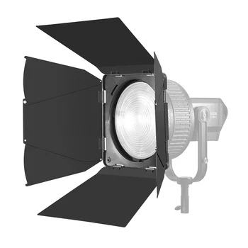 Godox LB-01 8/10Inch אור LED וידאו צירוף דלת האסם, עם בואן הר וידאו צילום דיוקן