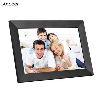 Andoer 10.1 אינץ ' Smart WiFi מסגרת תמונה דיגיטלית מסגרת תמונה HD IPS מסך מגע 1280*800 16GB שיתוף תמונות באמצעות האפליקציה