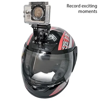 2023 סגנון חדש עבור GoPro Hero/קסדת אופנוע צ ' ין תושבת תיקון DJI ספורט אביזרים למצלמה
