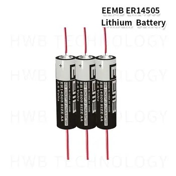 3X EEMB ER14505 AA 3.6 V 2400mAh סוללת ליתיום ER14505 הלהקה ריתוך מחט משלוח חינם