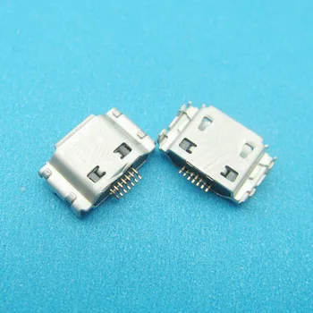 10pcs עבור samsung I9000 S8000 S5630C S5620 S5660 I8910 I9003 I9008 I9020 מיקרו USB ג ' ק מחבר נקבה 7 pin שקע הטעינה