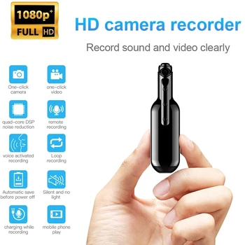 חדש מיני מצלמה HD 1080P DV מקצועי דיגיטלי מקליט וידאו קטן מיקרו קול טייפ סוד בבית קטן קאם Espias