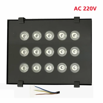 AC 110-220V מצלמות במעגל סגור, מלא אינפרא אדום Iluminador אור Led IR נוריות מעקב מנורה עמיד למים ראיית לילה אורות חיצונית