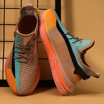 נעלי ריצה חדשות עבור גבר אתלטי אימון נעלי ספורט חיצוני החלקה ללבוש עמיד הליכה נעלי ספורט לגברים