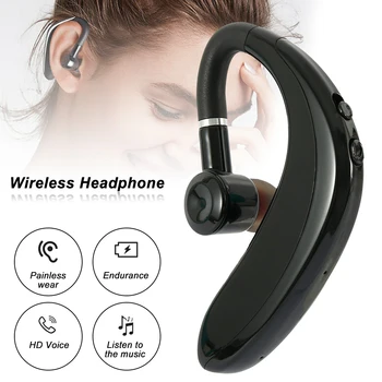 Bluetooth Earbud Bluetooth 5.0 אוזניה דיבורית אוזניות Mini Wireless אוזניות Earbud האוזנייה עבור אנדרואיד iOS