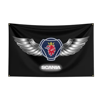 3x5Ft Scanias דגל פוליאסטר מודפס מכונית מירוץ הדגל עבור עיצוב