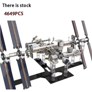 Réplique parfaite scientifique MOC-93305 75347 החלל ISS 1: 110échelle מספר דגם דה הגוש דה בנייה univers רבר cadeau