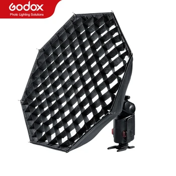 Godox AD-S7 רב תכליתי Soft Box מתומן חלת דבש רשת מטריה Softbox על WITSTRO פלאש Speedlite AD180 AD360 AD200