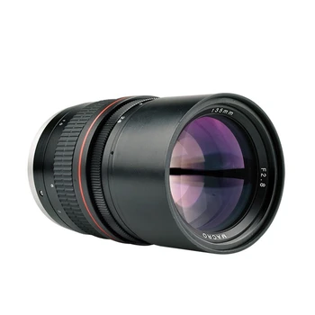 135Mm F2.8 מצלמות Full Frame עדשה F2.8 גדול צמצם ידני מיקוד קבוע דיוקן עדשות עבור מצלמות Canon